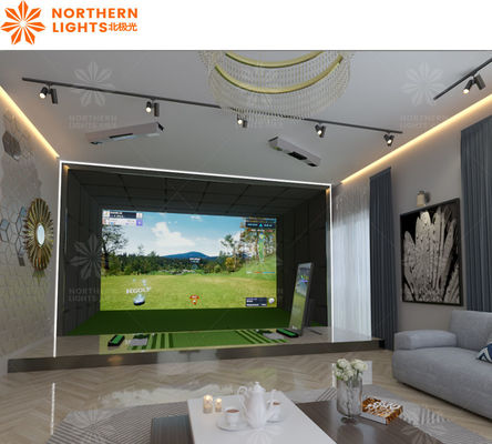 Good price Custom Indoor Golf Simulator Business Sports Zone Golf Simulator For Amusement Park online