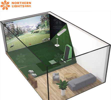 Good price Colorful Park Indoor Game Machine Golf Training Vr Game Machine Golf Balls online