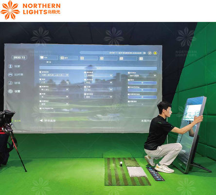 Good price Realistic Sports Ar Golf Simulator Interactive Golf Projection Wall Golf Simulator online