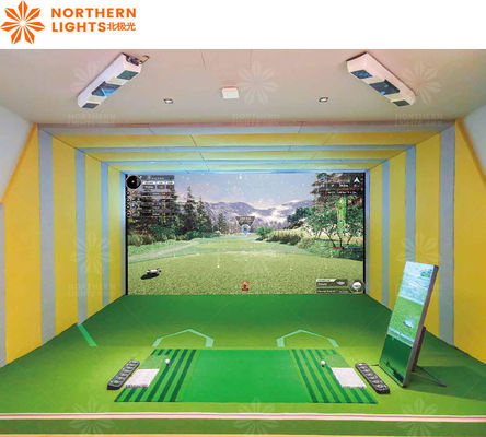 Good price Golf Simulator Impact Screen For Indoor And Outdoor Golf Training online