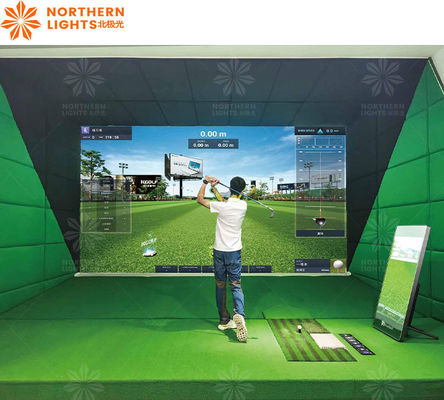 Good price Realistic Sports Ar Golf Simulator Interactive Golf Projection Wall Golf Simulator online
