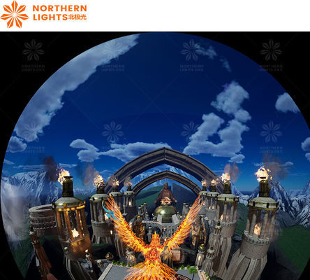 Good price Amusement Park Virtual Reality 9d Cinema Flying Cinema Dome Screen online