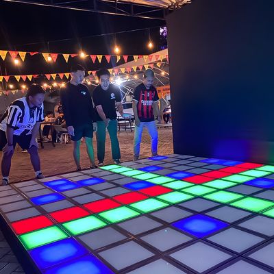 Good price NEW Active Game Interactive Rgb Led Floor Game Led Dance Floor Interactive Game online