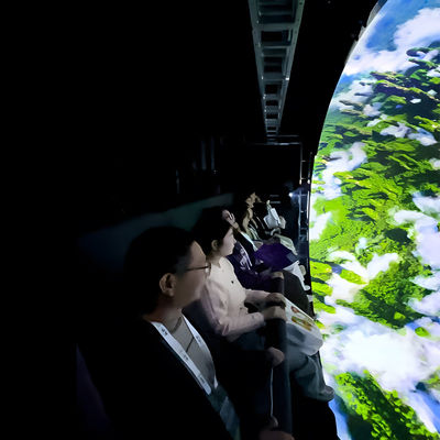 Good price Flying Cinema 2025 New Roller Coaster Simulator Dome Cinema Virtual Reality Motion online