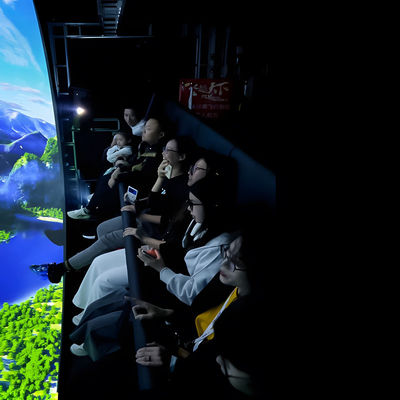 Good price Virtual Park Equipment Visual Experience Movie Theatre Dome Screen Projector Flying Cinema online