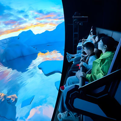 Good price Amusement Park 3D Naked Eye Cinema Dinosaur Theme Customized 10/20 Seats Motion Cinema online
