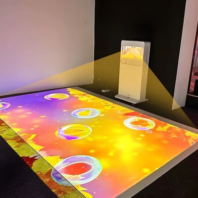 Good price 3D Hologram Interactive Floor Projector Movable Outdoor Mobile Projector online