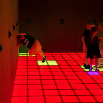 Good price Big Super Grid Challenge Games Led Activate Game Led Floor 30x30cm online