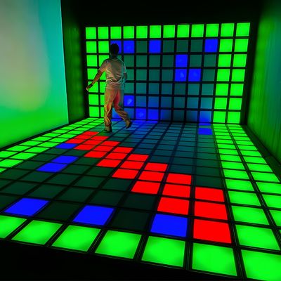 Good price Wired Interactive RGB Activate Game LED Dance Floor For Kid Games online
