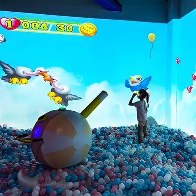 Good price 3d Effect Indoor Playground Interactive Wall Throw Games Projection Game online