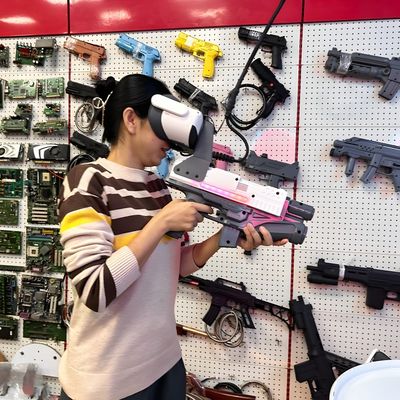 Good price VR Machine Virtual Reality 9D Video Simulator Arena Set Machine Vr Game online