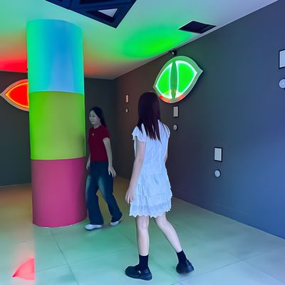 Good price Interactive Hide Push Light Activate Game LED Green Red Team Work Game Room Evil Eye online