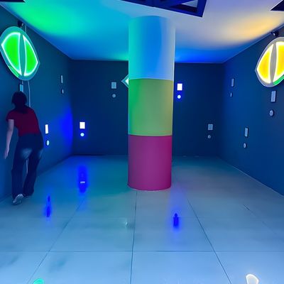 Good price Scary Escape Room Interactive Light Hide Wall Game Team Cooperate For Kids Adults online