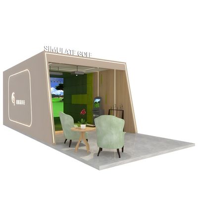 Good price Amusement Park Golf Simulator Game Equipment Golf Training Aids For Equipment online