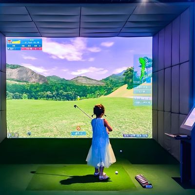 Good price Golf Screen Interactive Projection Ar Golf Sport Simulator For Sport Amusement Park online