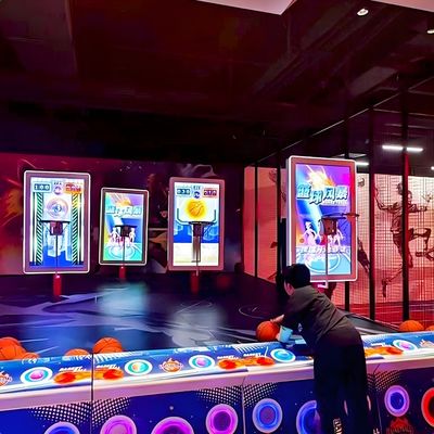 Good price Led Screen Coin Operated Arcade Shooting Hoops Game Basketball Machine online