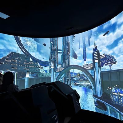 Good price Dynamic Seating Multi Player Interactive 7d Track Cinema Immersive Viewing online