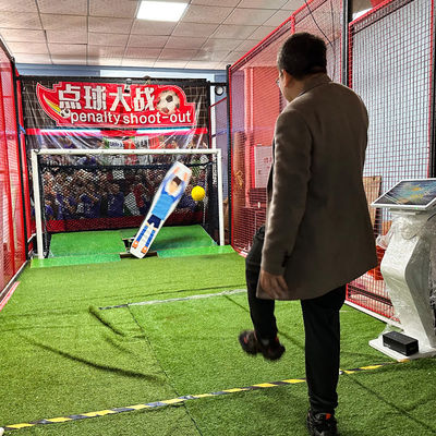 Good price Virtual And Reality Automatic Goalkeeping Football Somatosensory Interactive Game online