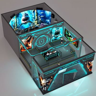 Good price VR Track Cinema Interactive Digital Projection Theater Simulator online