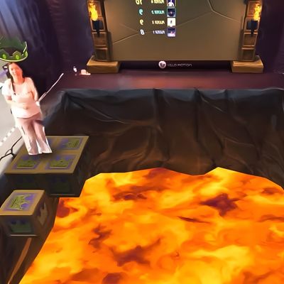 Good price Social Games VR Arena Floor Is Lava Interactive Projector Game MR AR Equipment online