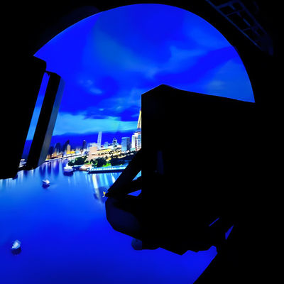 Good price 9d Vr Cinema Top Dome Flying Cinema Ride Six Dof Platform Motion Simulator online