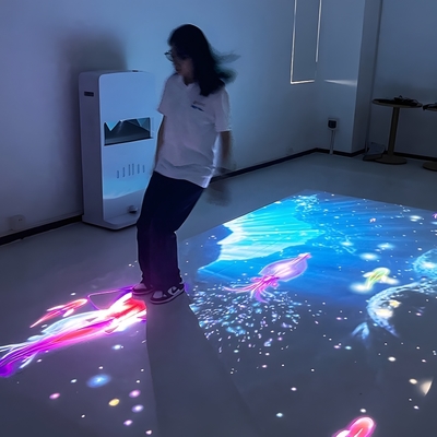 Good price Portable Interactive Ground Projection Machine 4000 Lumens online