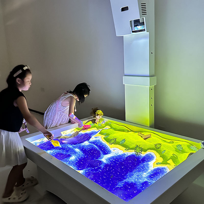 Good price Children's AR Sand Table with 5 Games and 3600 Lumens Projector online