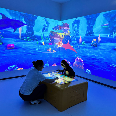 Good price 3400 Lumens Interactive Projector for Kids with 8 Games 1024x768 Resolution online