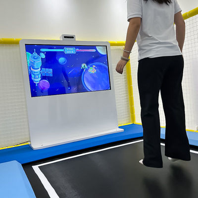 Good price 75 Inch Intelligent Interactive Game Trampoline Park All-In-One Indoor Playground for Children for Shopping Mall online