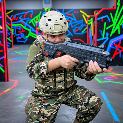 quality All-Age Commercial Laser Tag System - Indoor/Outdoor Wireless Battle Set with Gun, Vest & Intelligent Sensing factory