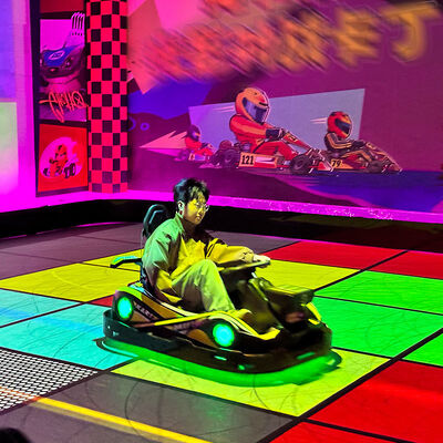 Good price Family Fun Center Interactive Go-Kart Ride-on Game Kids Electric Karting With Immersive Visual Effects online