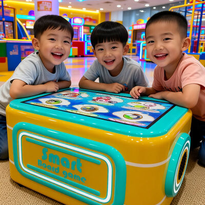 Good price Children's Interactive Touch Screen Table with PVC Material, 970mm*608mm*500mm Size and 10 Game Modes for Preschool Learning online