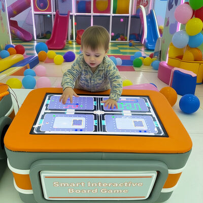 Good price Multi-Touch Screen Interactive Game Table for Kids with Educational Animation Display and 970mm*608mm*500mm Size online