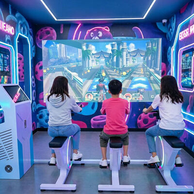 Good price Commercial Interactive Fitness Bike: Projection Cycling System for Gyms, Family Entertainment & Malls online