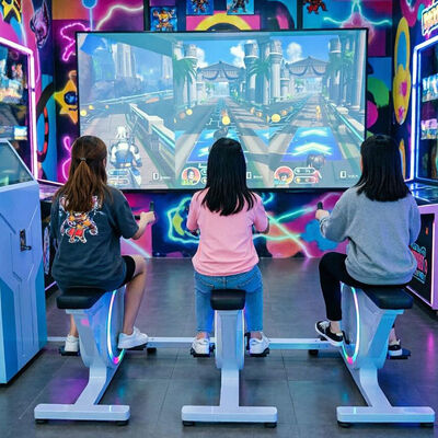 Good price Immersive Projection Cycling System with 5200lumen Brightness 20000 Hours Light Source Life and 6 Game Scenarios for Gyms & Entertainment Venues online