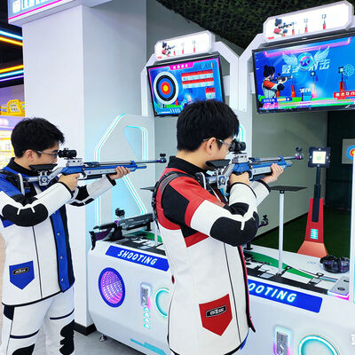 Good price Interactive Two Player Gun Shooting Simulator Game Machine for Arcade and Indoor Playground Entertainment online