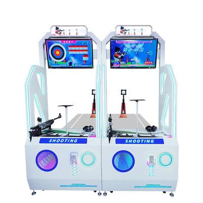 Quality High Accuracy Electronic Shooting Target with Olympic Scoring Algorithm, 10 Shot Round Mode and Ergonomic Height Adjustable Gun Stand factory