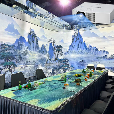 Quality 5200 Lumens 1920*1200 Resolution Immersive Projector with 1-20 Channels for Interactive Holographic Wall Floor Mapping factory
