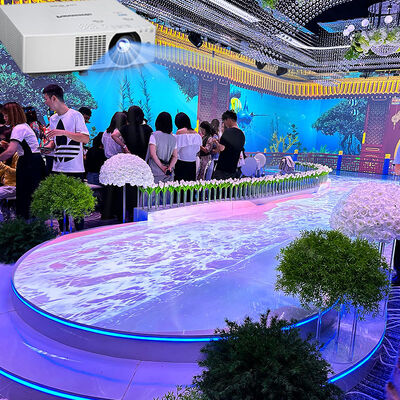 Good price Interactive Projection System with 5200 Lumens Brightness 1920*1200 Resolution and 1-20 Channels for Immersive Wall and Floor Projection online