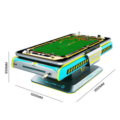 Quality Indoor Sports Entertainment Automatic 3D Interactive Projection Billiards Game Machine with 6 Games Metal Construction factory