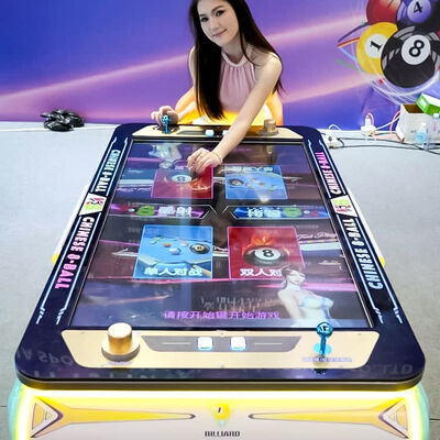 Good price New Entertainment Amusement Facilities Arcade Game Machine 3D Digital Billiard Table Coin Operated Pool Table online