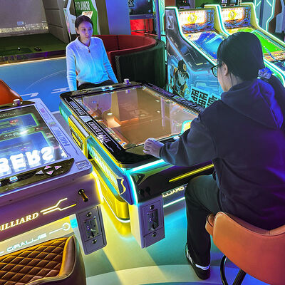 Good price AR Interactive Digital Pool Table with Ultra-realistic 3D Physics Engine for Online Real-time Battles and Diverse Switchable Scenes online