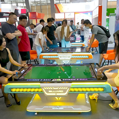Quality Coin-Operated AR Digital Pool Table – Smart Billiard Arcade for Indoor Playground factory