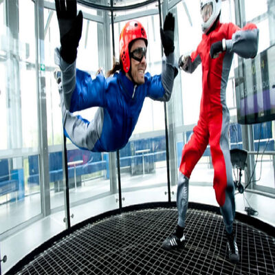 Good price Indoor and Outdoor Recreational Wind Tunnel for Multiple People with 100-500kg Capacity online