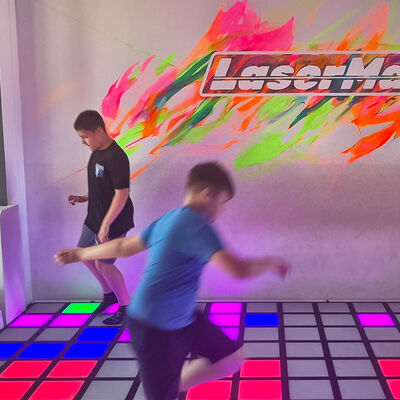 Good price 30x30cm RGB Interactive LED Floor with 1000 Levels for Dance and Grid Games online
