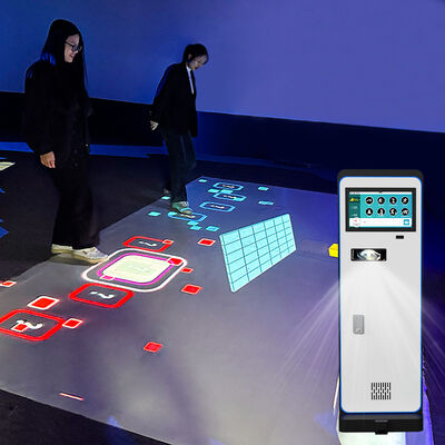 Quality 5000 Lumens Mobile Interactive Floor Projector with 40+ Games and Plug-and-Play Deployment factory