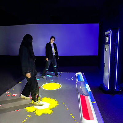 Good price 5000 Lumens Mobile Interactive Floor Projector with 40+ Games and Plug-and-Play Setup online