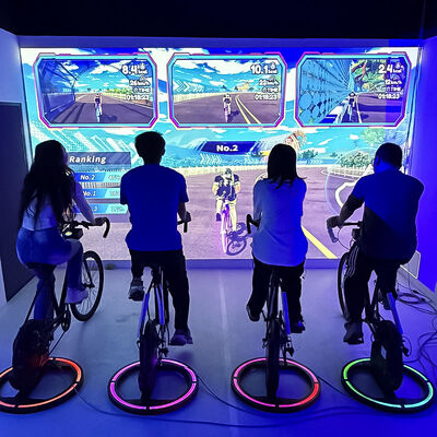 Good price Gamified Cycling System with 3500 Lumens Brightness and 1280*800 Resolution for Lifetime Free Game Updates online