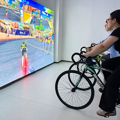 Good price Interactive Projection Bike with 3500 Lumens Brightness and 1280*800 Resolution for Game Centers and Gyms with 1 Year Warranty online