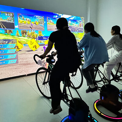 Good price Interactive Projection Bicycle with 3500 Lumens Brightness and 1280*800 Resolution for 3 Game Modes online